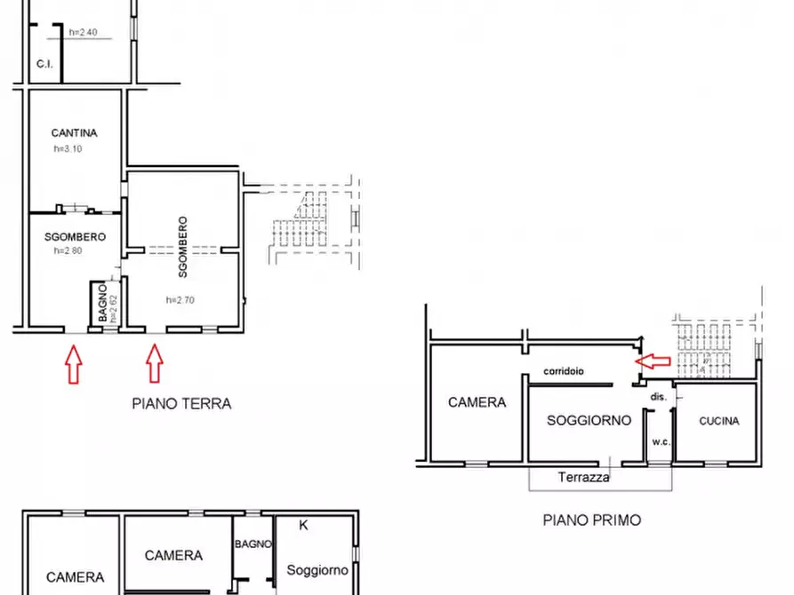 Immagine 30 di Casa bifamiliare in vendita  in via traversa valdichiana est a Torrita Di Siena