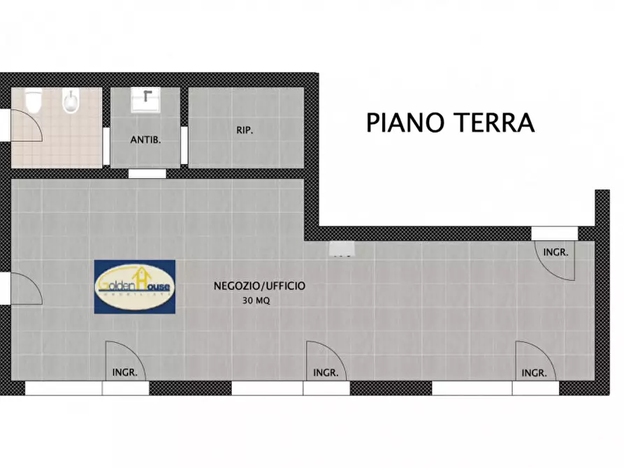 Immagine 14 di Negozio in affitto  in Via Canaletto a Minerbio