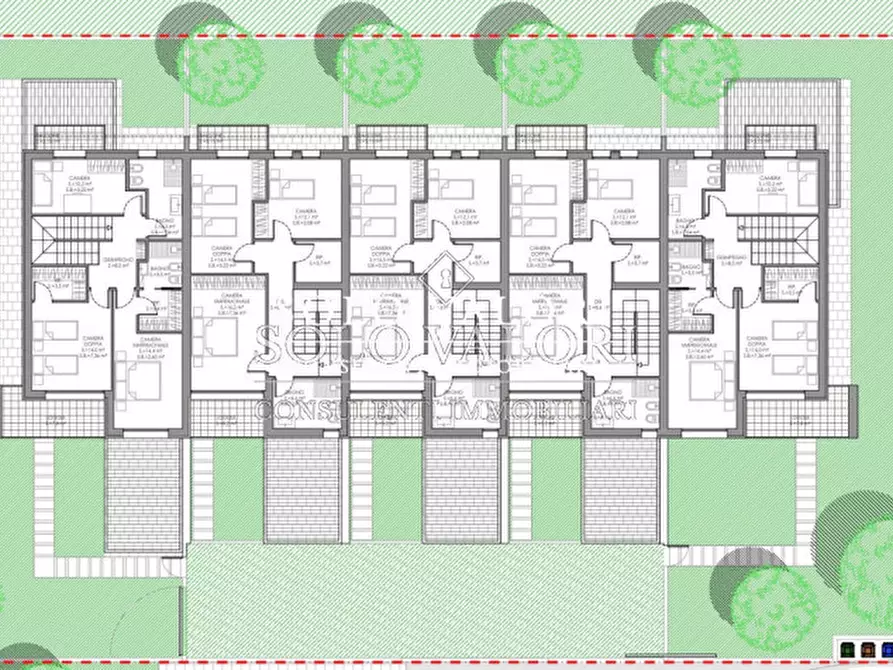 Immagine 11 di Villetta a schiera in vendita  a Resana