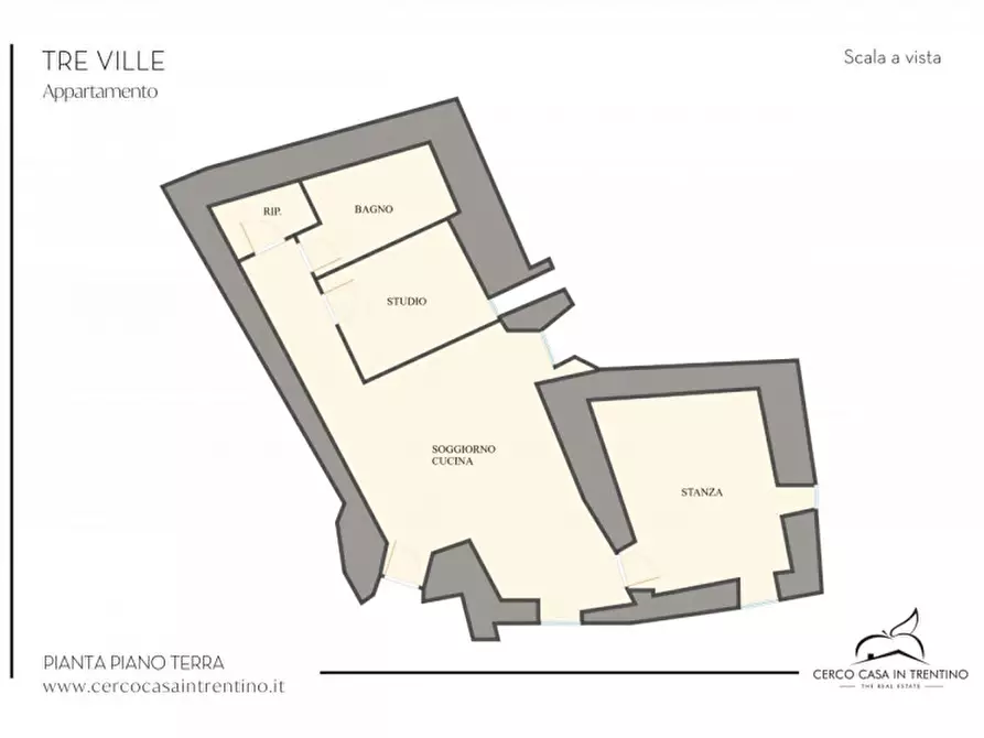 Immagine 15 di Appartamento in vendita  in Via Scaricle a Tre Ville