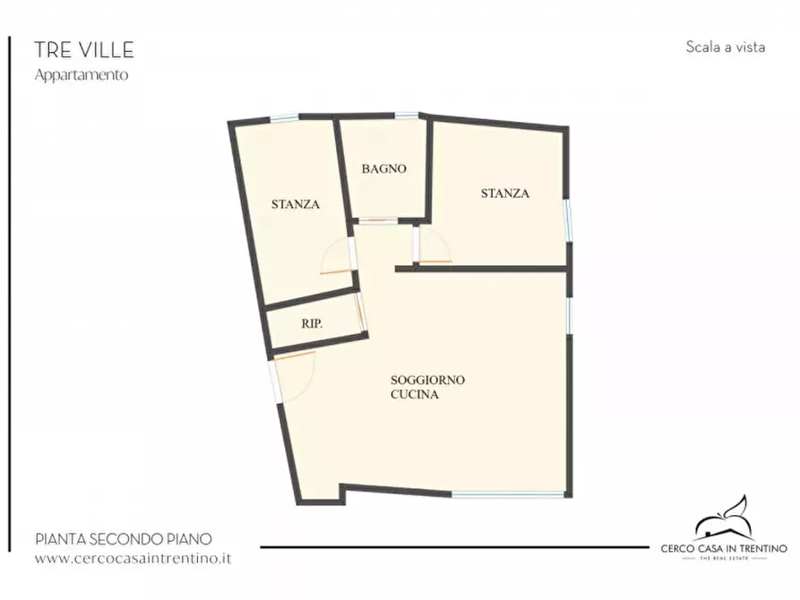 Immagine 15 di Appartamento in vendita  in Via Scaricle a Tre Ville