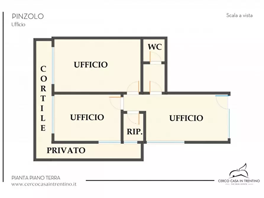 Immagine 13 di Ufficio in vendita  in Via Miliani a Pinzolo