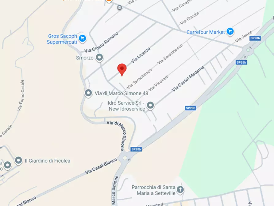 Immagine 2 di Villetta a schiera in vendita  in Via Licenza a Guidonia Montecelio