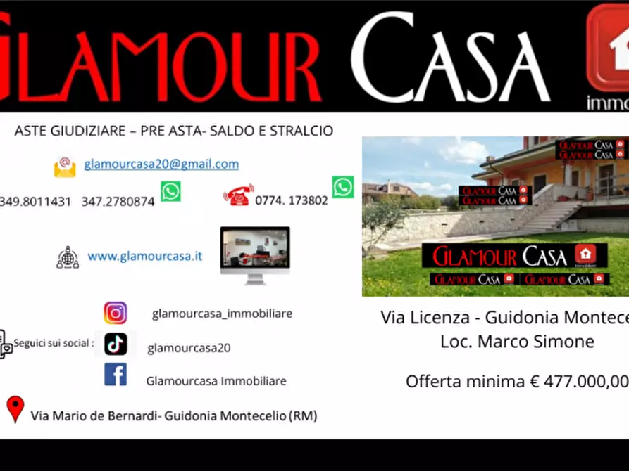 Immagine 5 di Villetta a schiera in vendita  in Via Licenza a Guidonia Montecelio