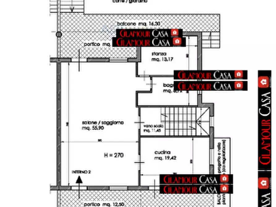 Immagine 18 di Villetta a schiera in vendita  in Via Licenza a Guidonia Montecelio