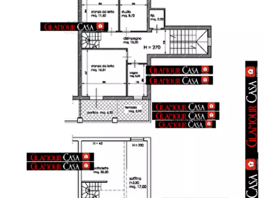 Immagine 19 di Villetta a schiera in vendita  in Via Licenza a Guidonia Montecelio