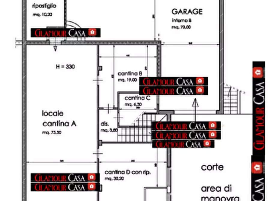 Immagine 20 di Villetta a schiera in vendita  in Via Licenza a Guidonia Montecelio