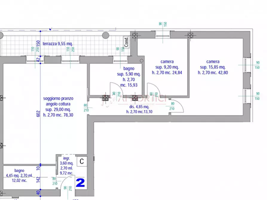 Immagine 17 di Appartamento in vendita  in Via Roma a Piove Di Sacco