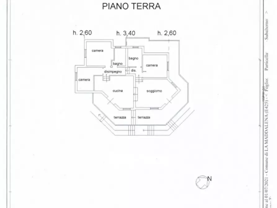 Immagine 17 di Villa in vendita  in Regione Gambino a La Maddalena