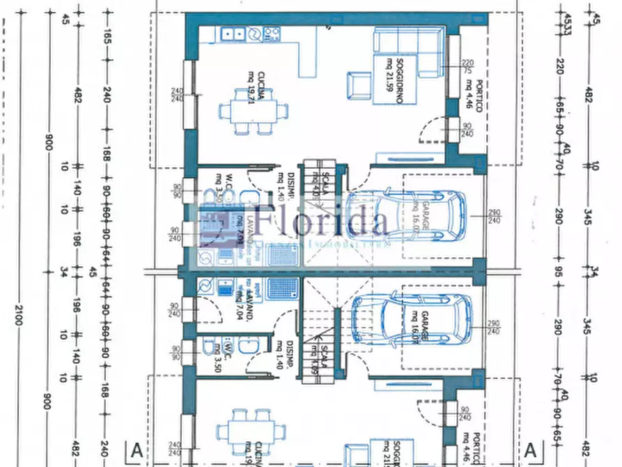 Immagine 2 di Casa bifamiliare in vendita  in Via Palladio a Loreggia