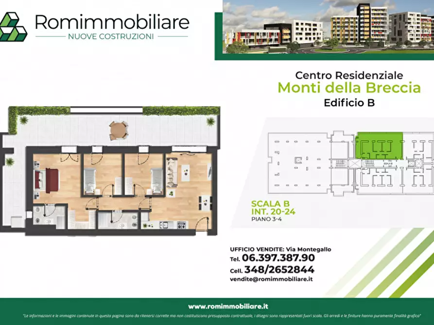 Immagine 36 di Appartamento in vendita  in Via Montegallo a Roma