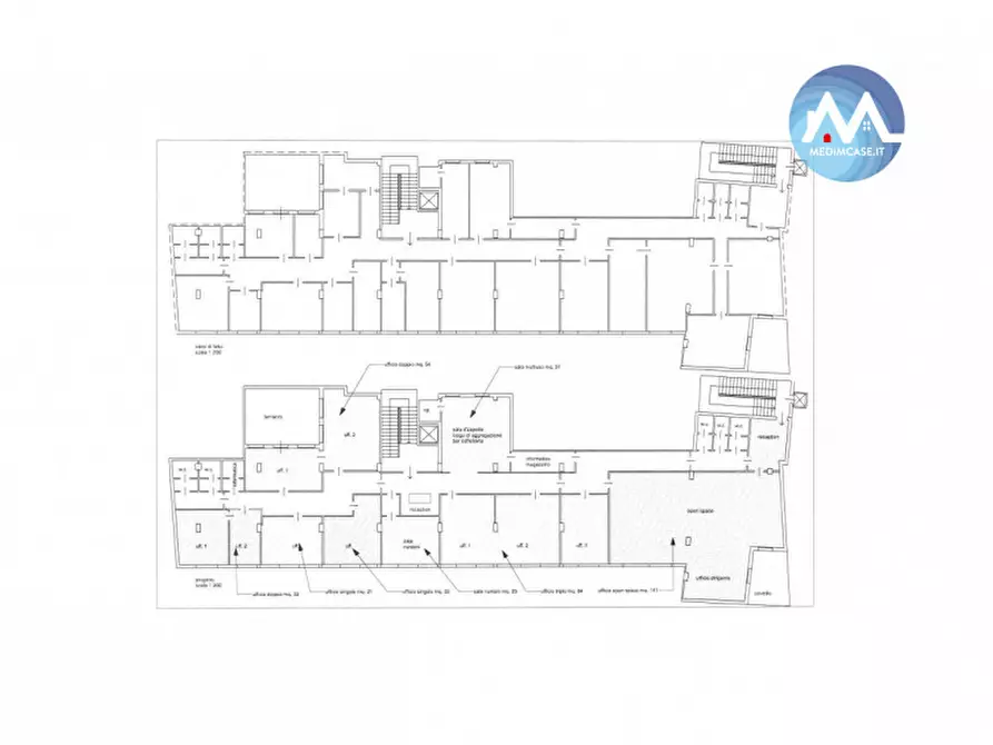 Immagine 2 di Ufficio in affitto  in via largo Mamiani a Pesaro