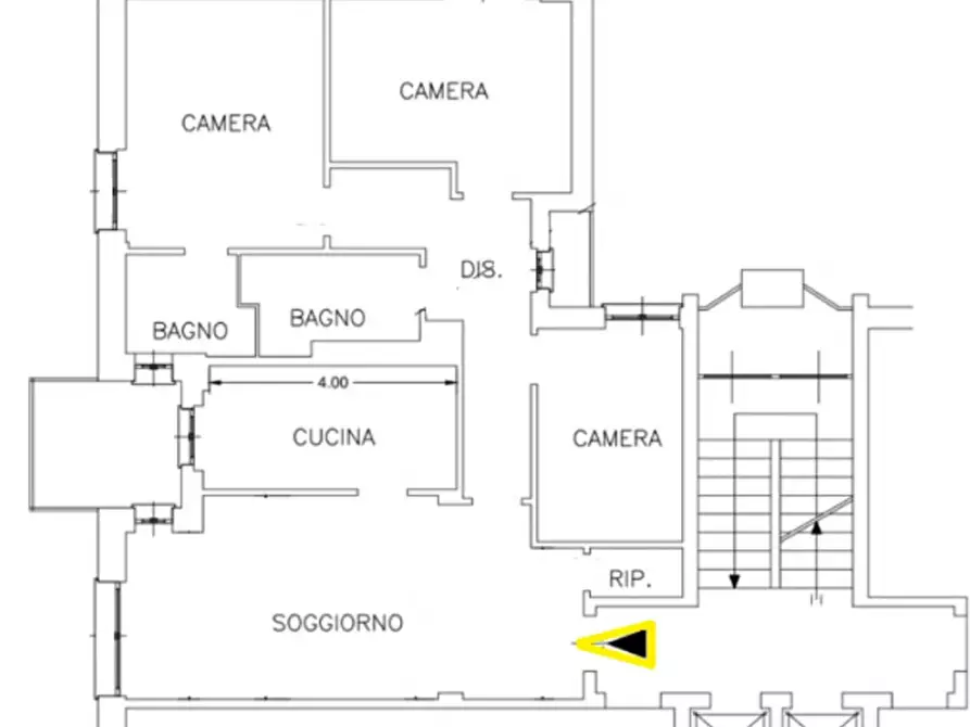 Immagine 1 di Appartamento in vendita  in Via Longarone 14 a Milano