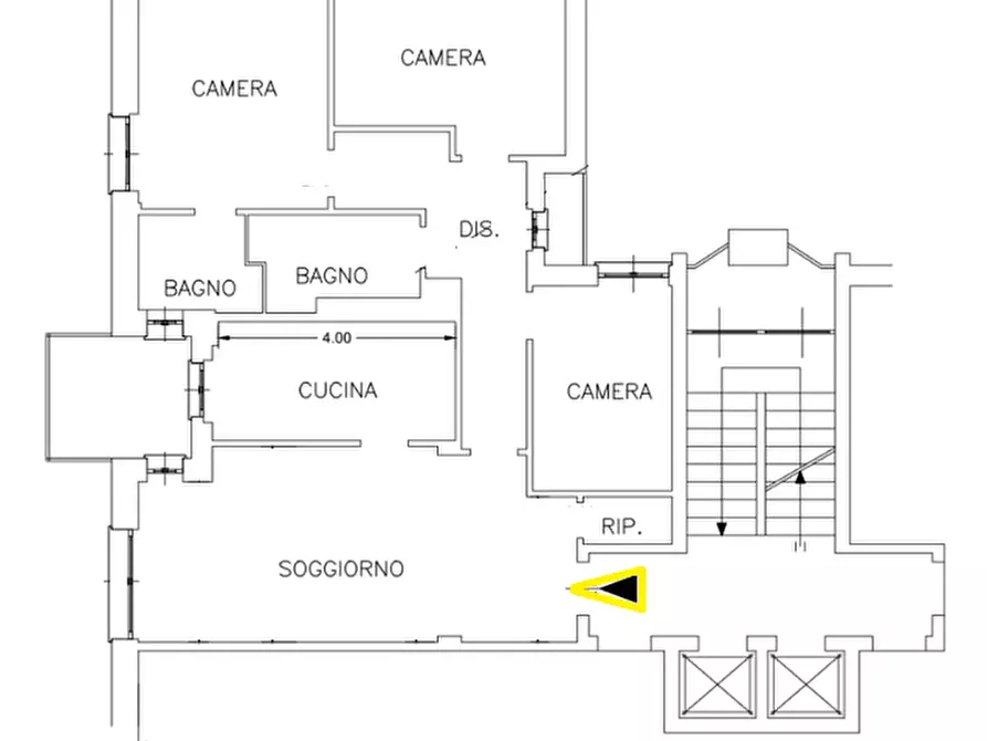 Immagine 1 di Appartamento in vendita  in Via Longarone 14 a Milano