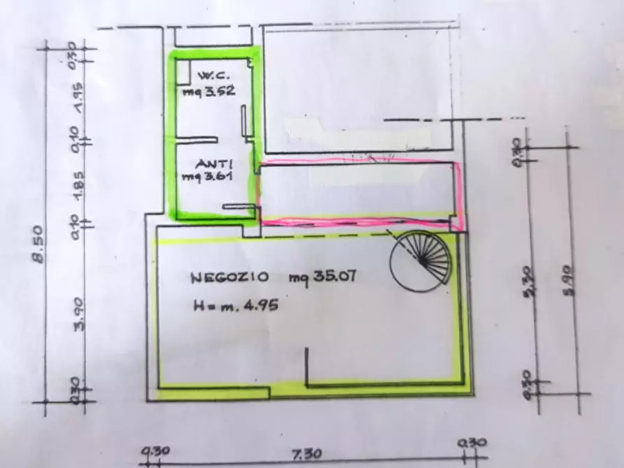 Immagine 16 di Negozio in vendita  a Padova