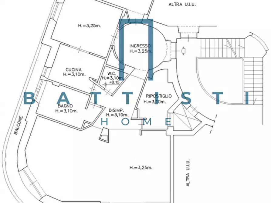 Immagine 31 di Appartamento in vendita  in Piazza Mazzini a Roma