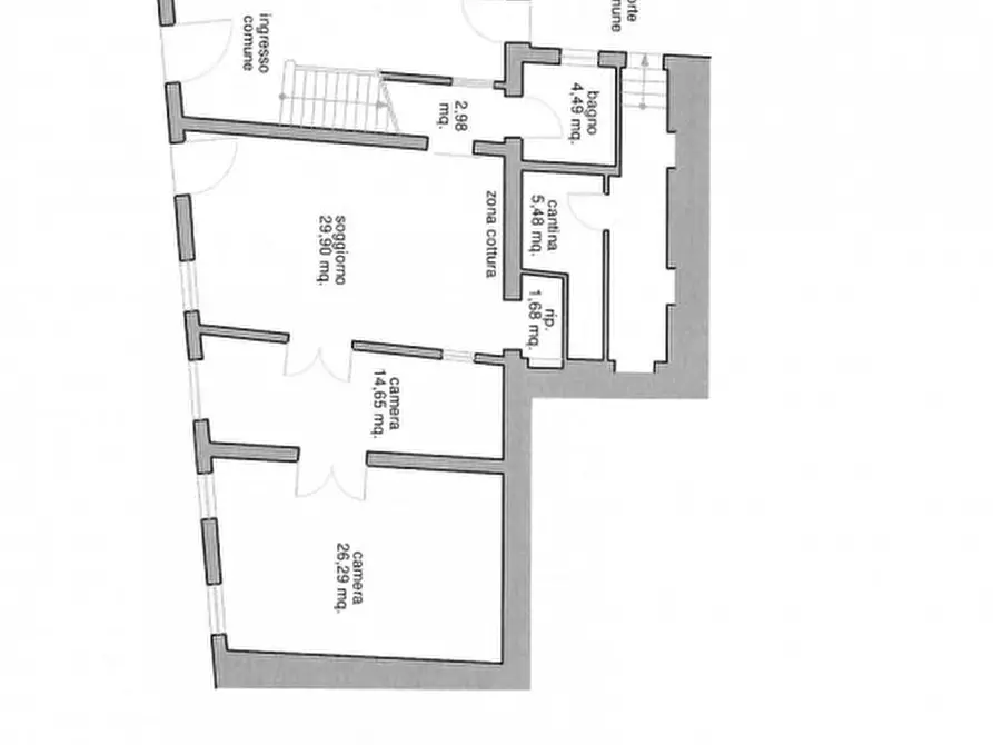 Immagine 15 di Appartamento in vendita  in santa caterina a Vicenza