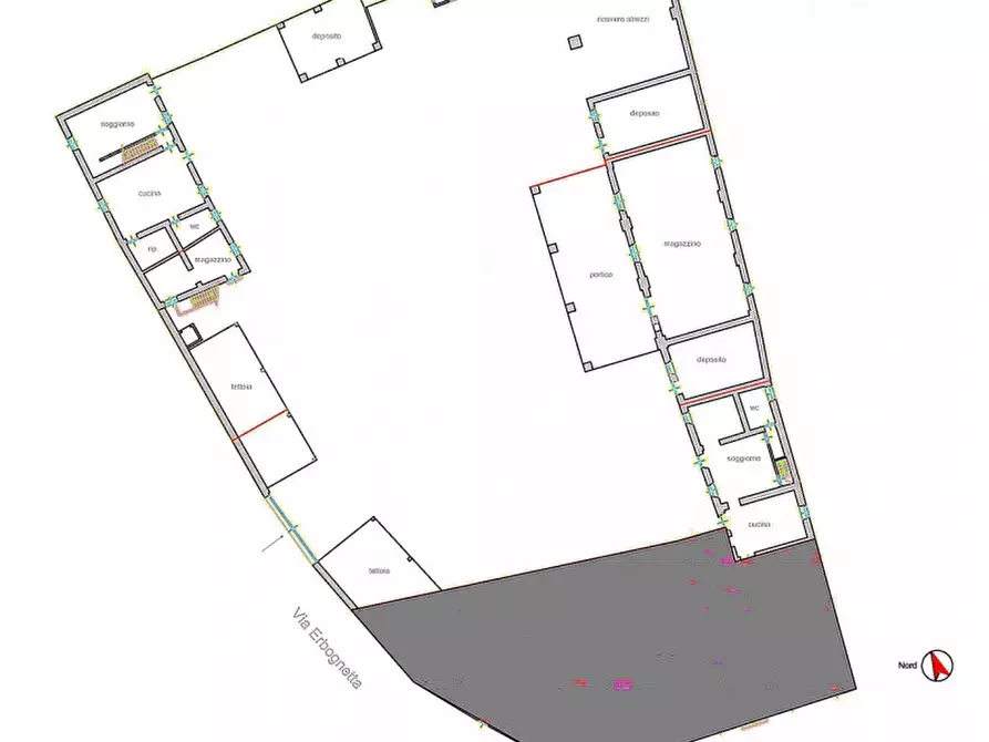 Immagine 18 di Rustico / casale in vendita  in vai Erbognetta n° 48 a Sannazzaro De' Burgondi