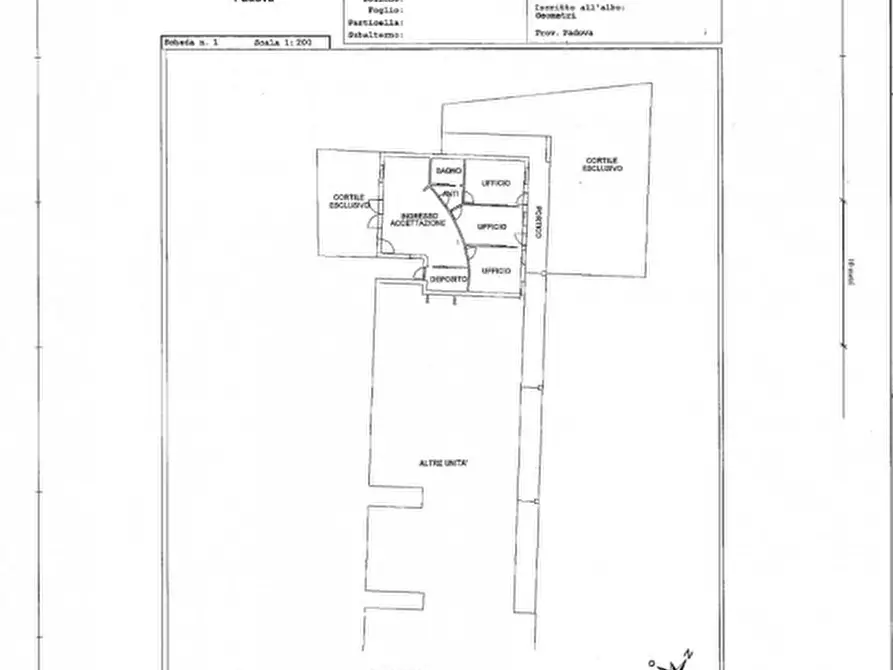 Immagine 11 di Ufficio in vendita  in Via Altichiero a Padova