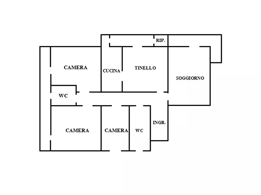 Immagine 23 di Appartamento in vendita  in Via Fabio Filzi a Chiusi
