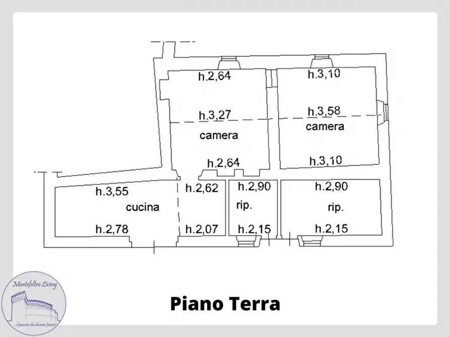 Immagine 40 di Rustico / casale in vendita  in Località Ca' Bacchio a Pietrarubbia