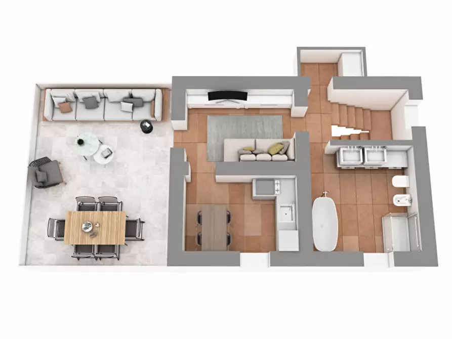 Immagine 15 di Rustico / casale in vendita  in via becca a Cavedine