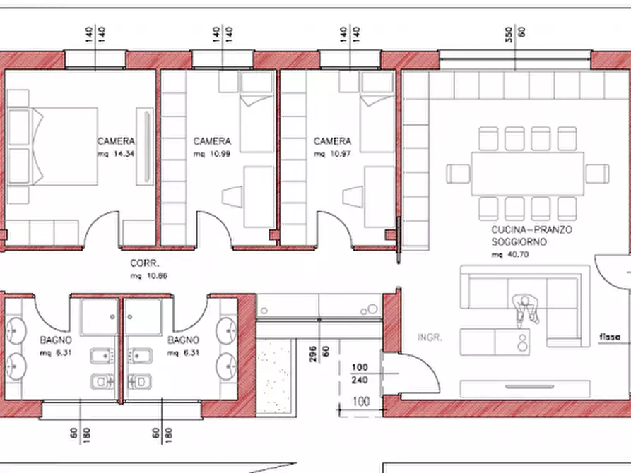 Immagine 3 di Casa indipendente in vendita  in Via Della Pieve a Massanzago