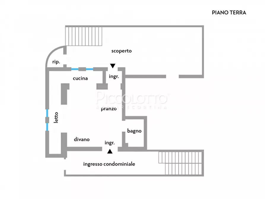 Immagine 12 di Appartamento in vendita  in Acquabona a Cortina D'ampezzo