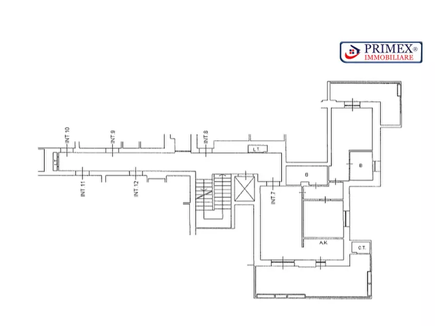 Immagine 8 di Appartamento in vendita  in Via Giana Anguissola a Roma
