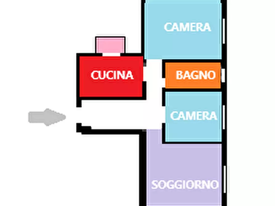 Immagine 1 di Appartamento in vendita  in Via Candiani 112 a Milano
