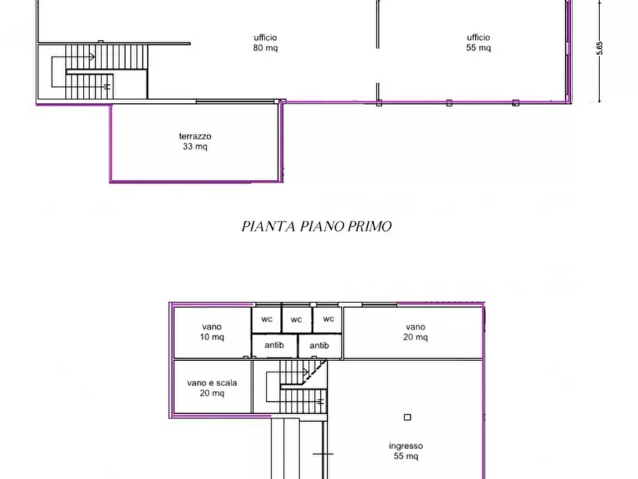 Immagine 7 di Ufficio in affitto  in SANTARCANGELO a Santarcangelo Di Romagna