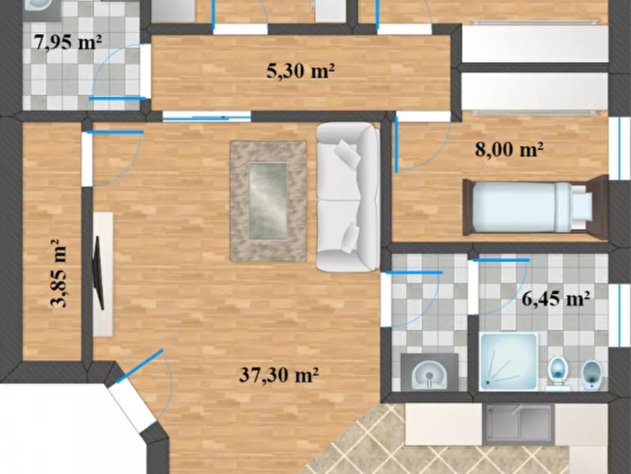 Immagine 15 di Appartamento in vendita  a Spormaggiore