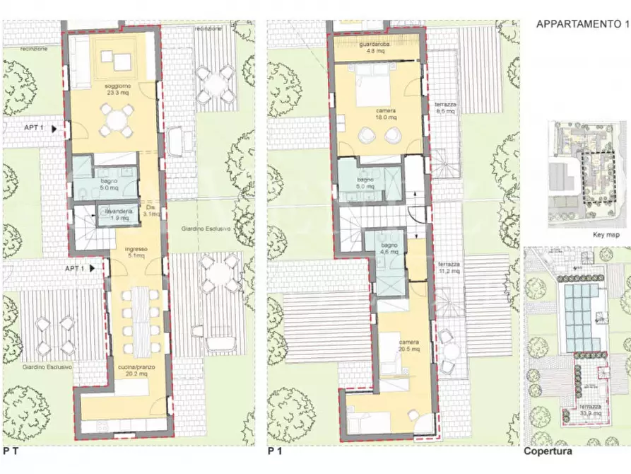 Immagine 12 di Villetta a schiera in vendita  in Fondamenta della Madonna a Venezia