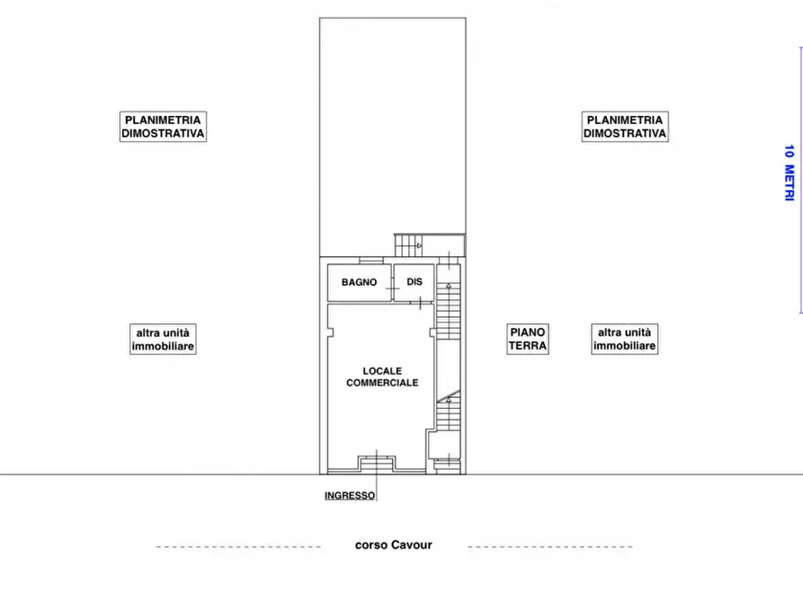 Immagine 8 di Negozio in vendita  in corso Cavour n° 151 a Garlasco