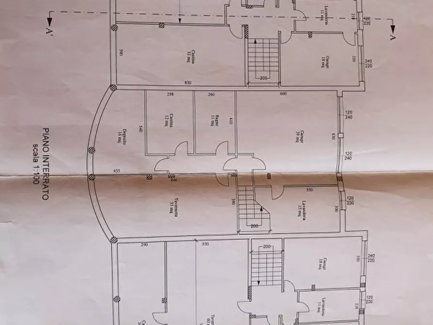 Immagine 10 di Casa trifamiliare in vendita  in VIA COMANDINI a Roncofreddo