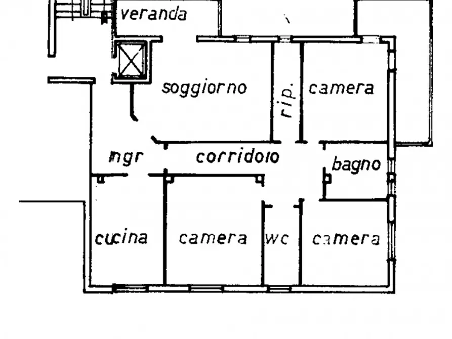 Immagine 16 di Appartamento in affitto  in Via Cavalieri di Vittorio Veneto a Vicenza