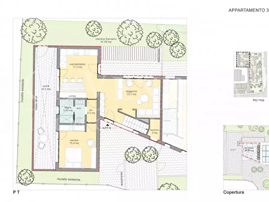 Immagine 12 di Villetta a schiera in vendita  a Venezia