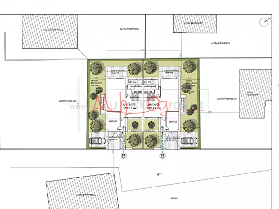 Immagine 13 di Casa bifamiliare in vendita  a Saccolongo