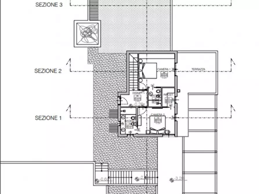 Immagine 2 di Villa in vendita  in Via Vecchia Torre a Offagna