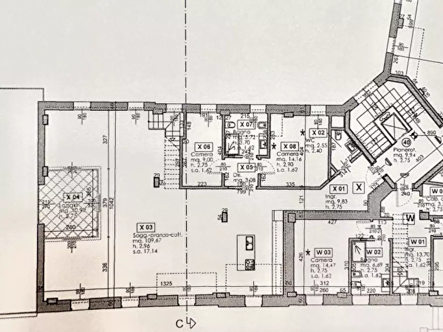 Immagine 12 di Appartamento in vendita  in PRATO DELLA VALLE RIF MORGAGNI X a Padova