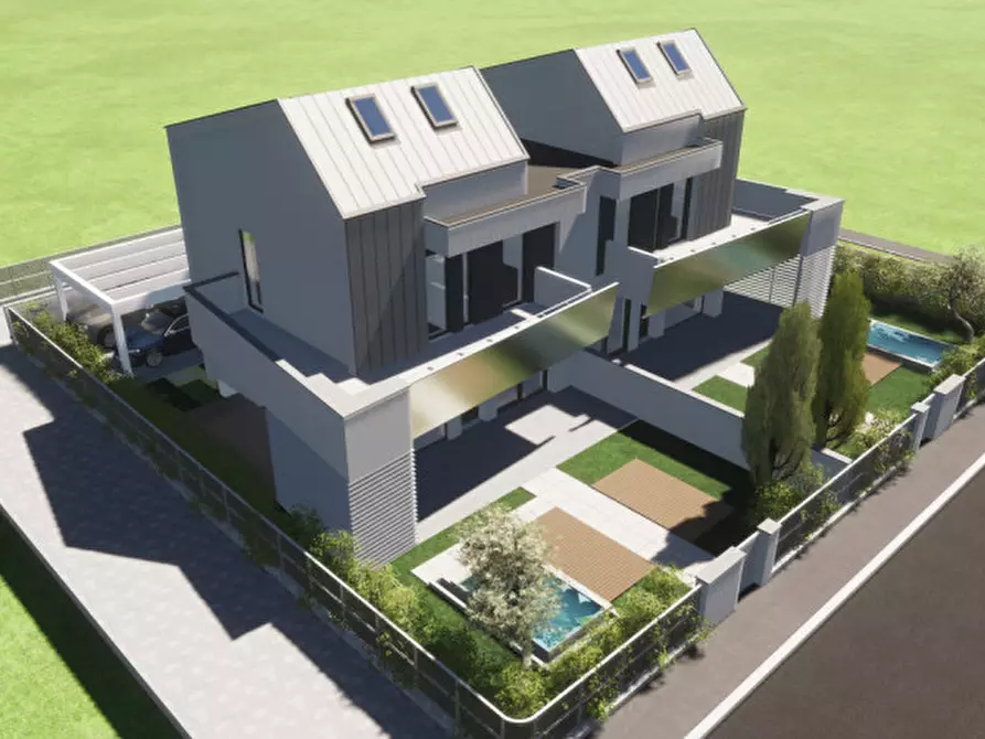 Immagine 11 di Casa bifamiliare in vendita  a Cesena