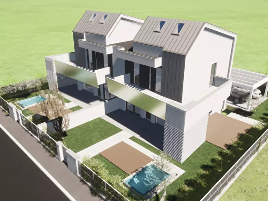 Immagine 12 di Casa bifamiliare in vendita  a Cesena