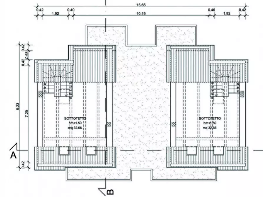 Immagine 20 di Casa bifamiliare in vendita  a Cesena