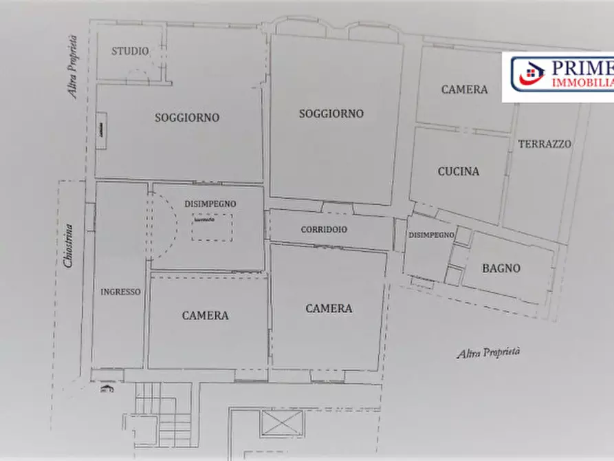 Immagine 26 di Appartamento in vendita  in via del Governo Vecchio a Roma