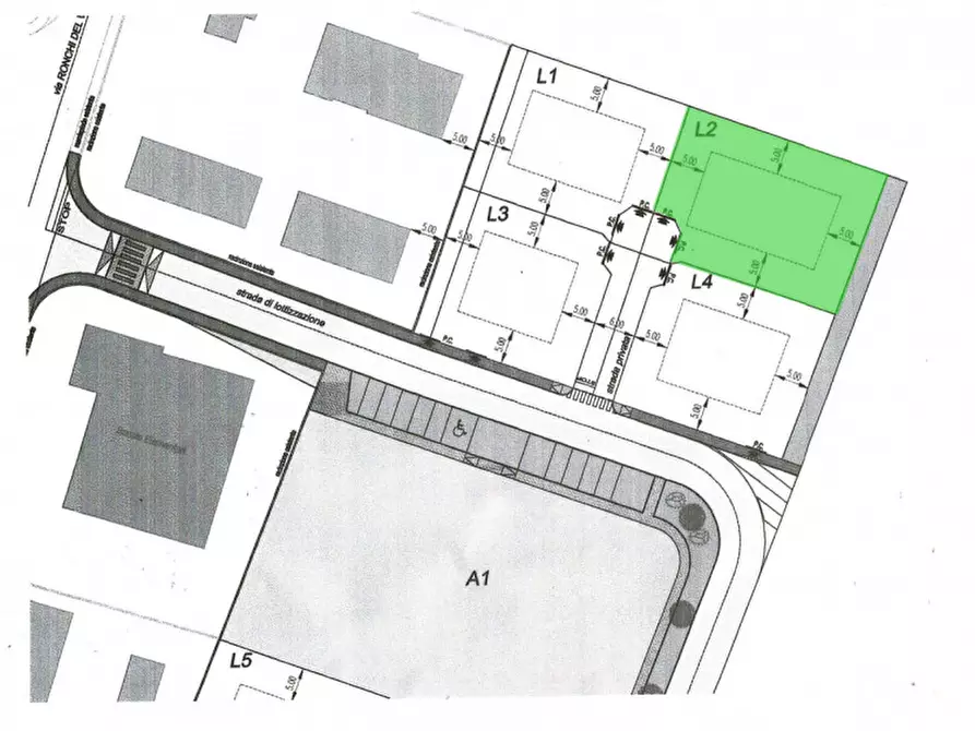 Immagine 5 di Terreno in vendita  in Via L.Perosi a Casalserugo