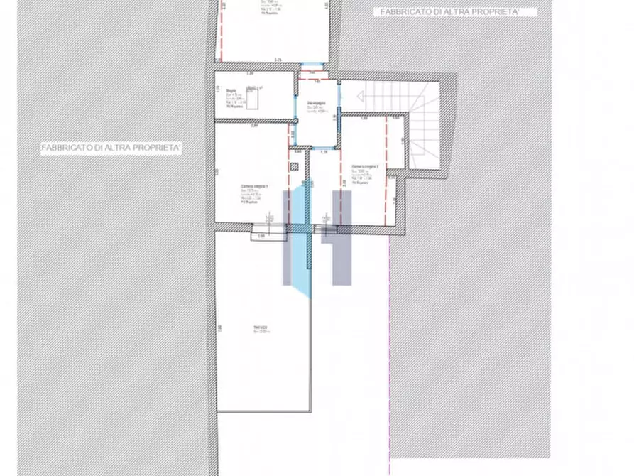 Immagine 4 di Villetta a schiera in vendita  a Travagliato