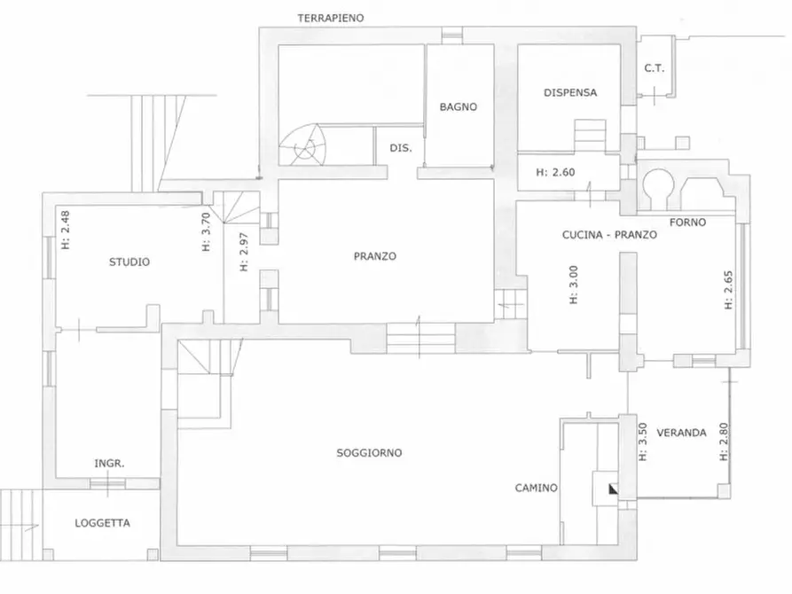 Immagine 54 di Rustico / casale in vendita  in Pischiello a Passignano Sul Trasimeno