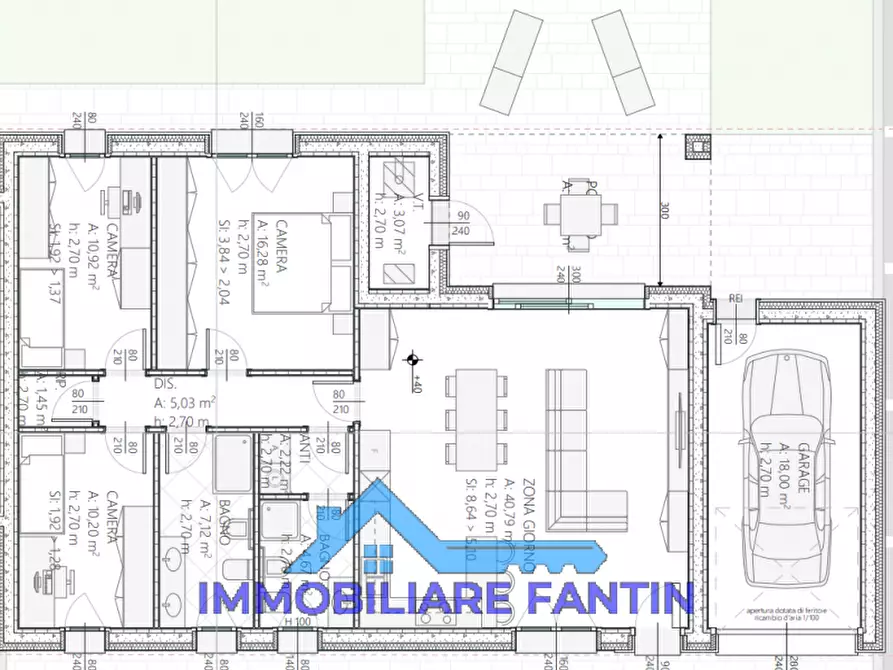 Immagine 3 di Appartamento in vendita  in VIA GHIRADA a Treviso
