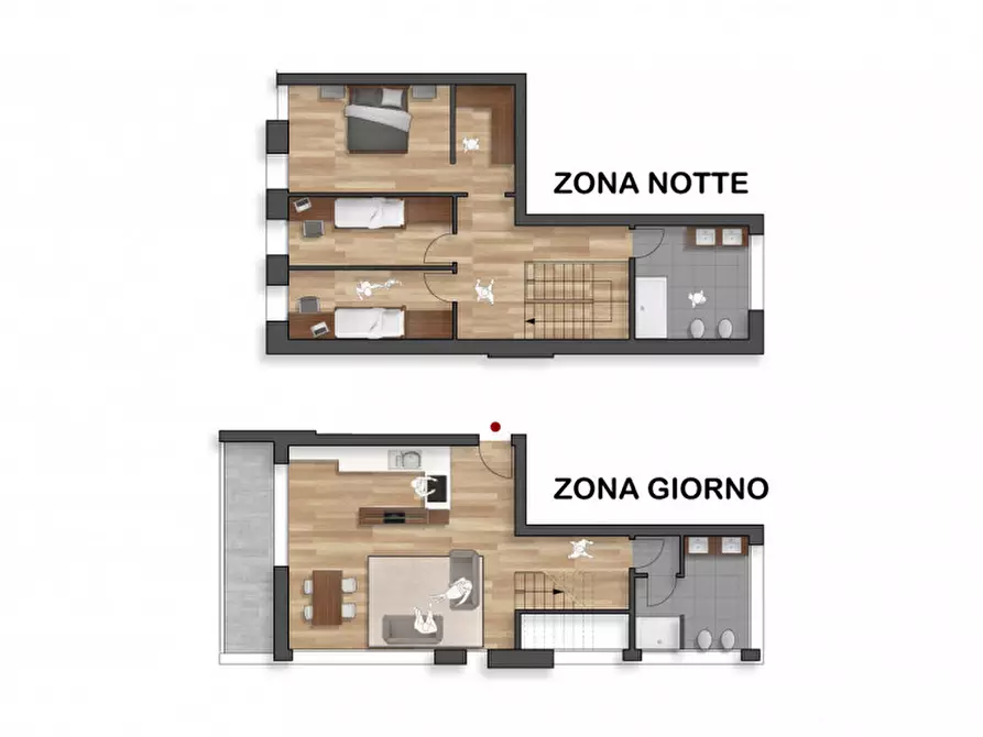 Immagine 13 di Appartamento in vendita  in Via Turati a Chioggia