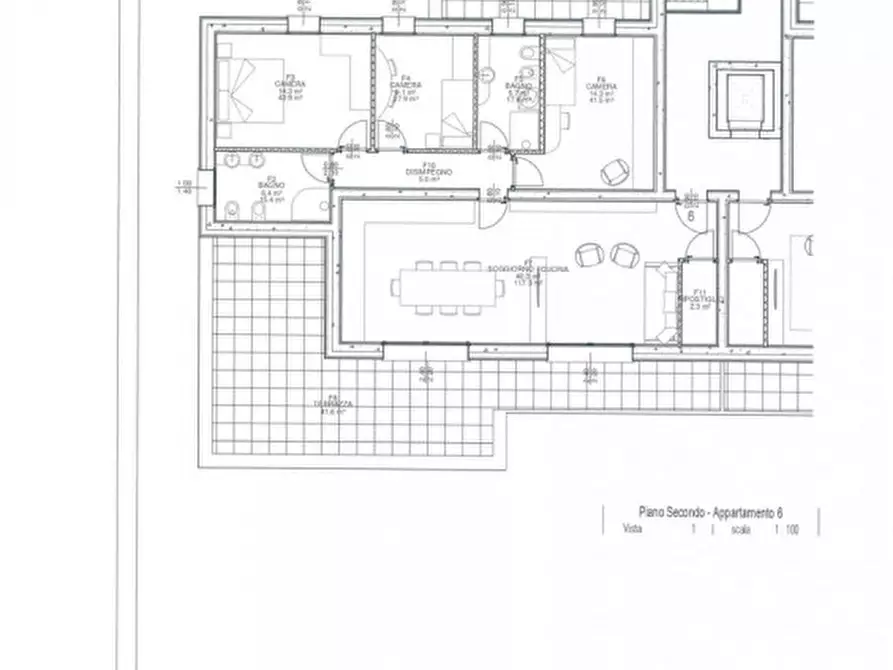 Immagine 2 di Attico in vendita  in via venezia a Vigonza